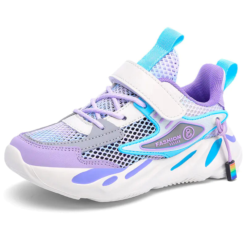 Girls' Breathable Mesh Sneakers for Spring/Summer