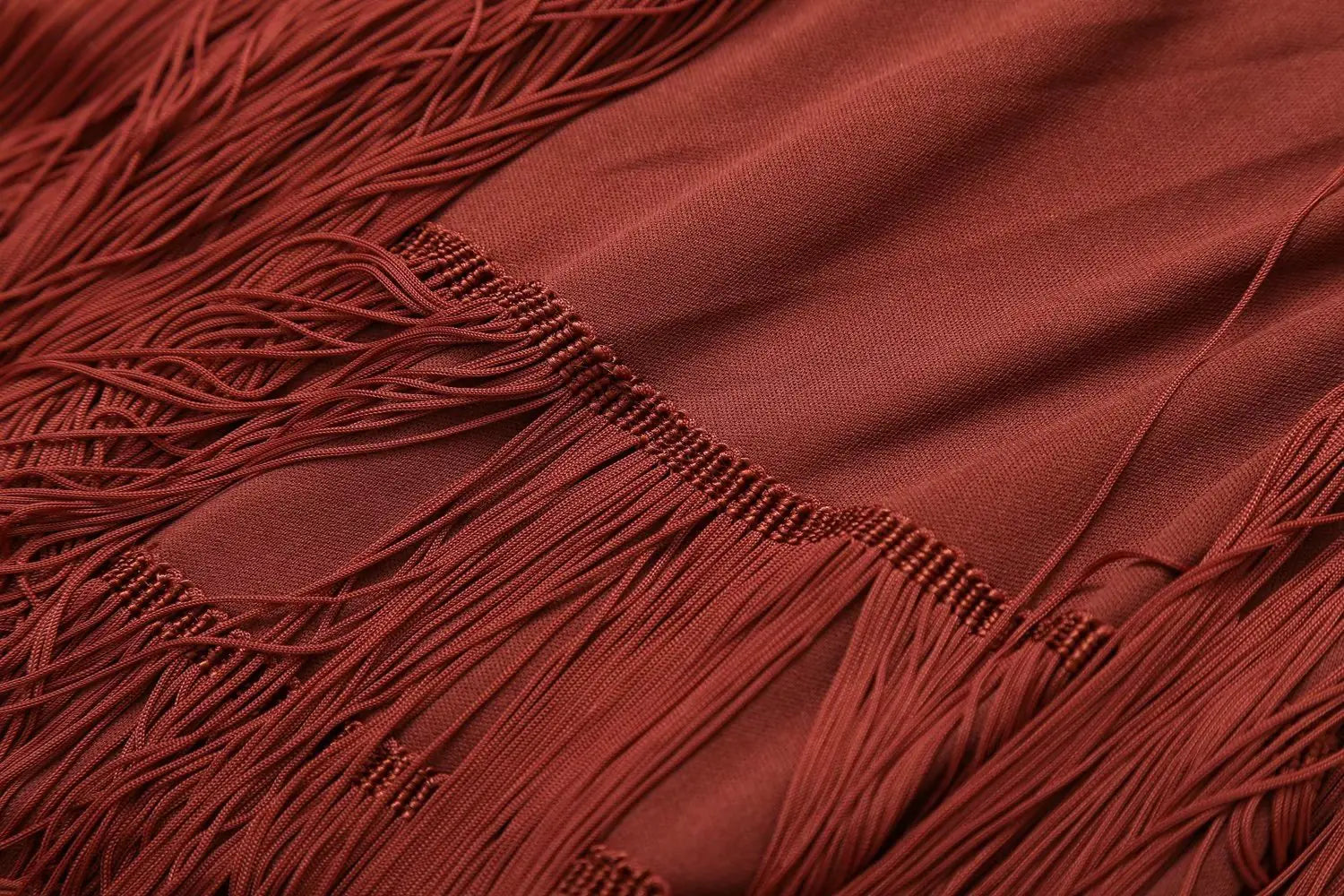 2023 Summer Women's Bohemian Fringe Maxi Dress