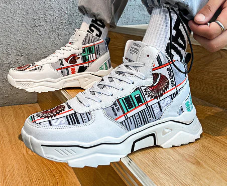 Fashionable Thick-Soled Harajuku Dad Sneakers