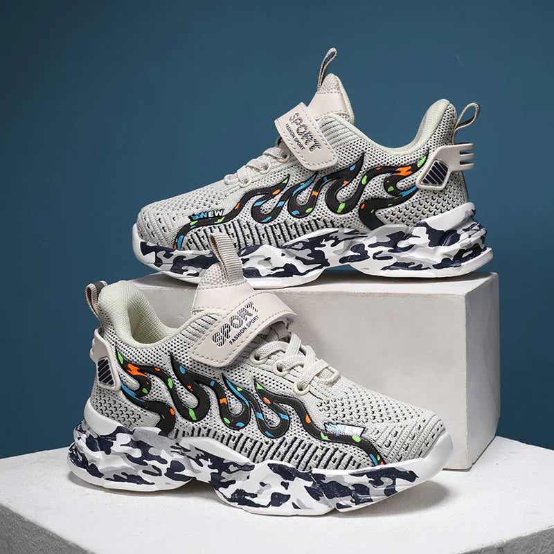 Kids' Breathable Mesh Sneakers – Lightweight Spring & Summer Shoes