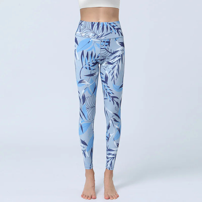 Women's Elastic Slim Yoga Pants with Hip Lifting Girdle