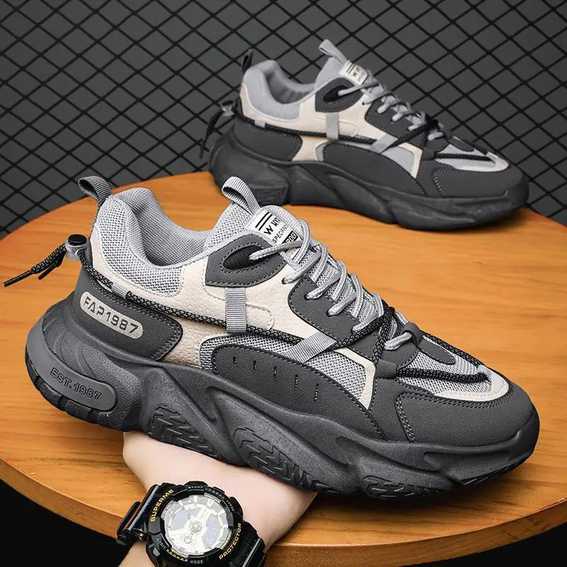 Men's Summer Breathable Mesh Dad Sneakers (Casual Style)