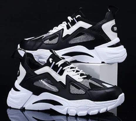 Breathable Men's Sneakers for Fall - Casual Running Shoes