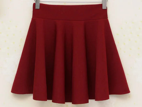 Pleated Midi Skirt, Short Skirt, and Half Skirt