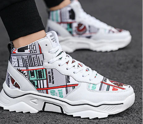 Fashionable Thick-Soled Harajuku Dad Sneakers