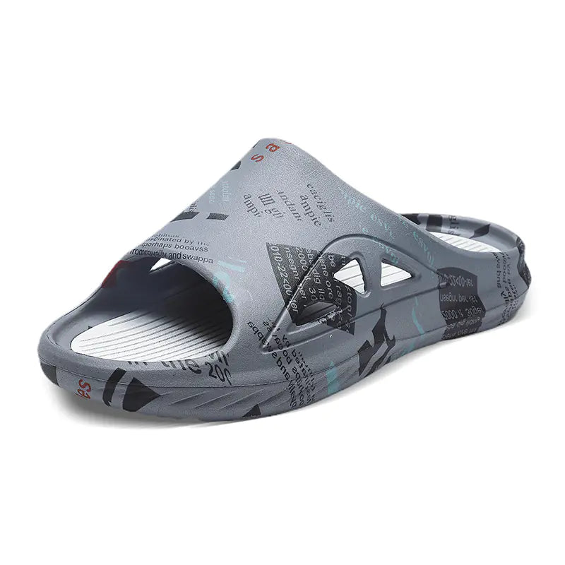 Men's Casual Thick-Soled Slippers - Summer Comfort Shoes
