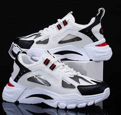 Breathable Men's Sneakers for Fall - Casual Running Shoes