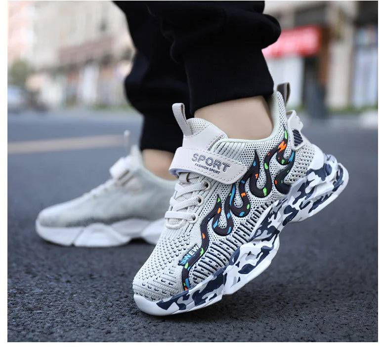 Kids' Breathable Mesh Sneakers – Lightweight Spring & Summer Shoes