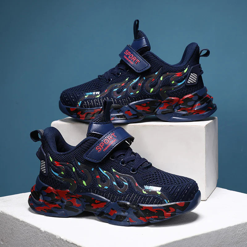 Kids' Breathable Mesh Sneakers – Lightweight Spring & Summer Shoes