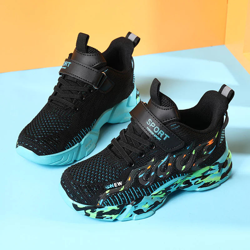 Kids' Breathable Mesh Sneakers – Lightweight Spring & Summer Shoes