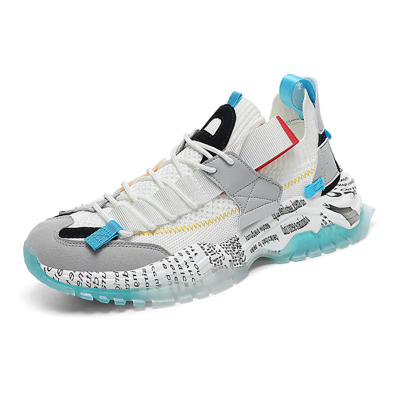 Men's Casual Sports Sneakers - Breathable Dad Shoes