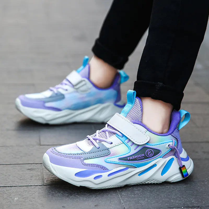 Girls' Breathable Mesh Sneakers for Spring/Summer