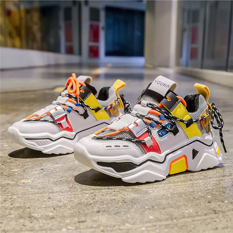 Fashionable Thick-Soled Harajuku Dad Sneakers